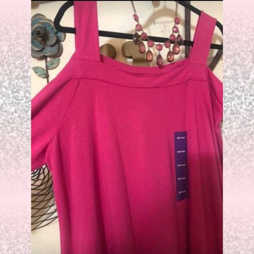 XXL Philosophy Cold Shoulder Pretty in Pink, @ Lowest Price